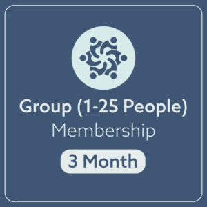 Distribute Access - Group (1-25 People) 3 Month Membership