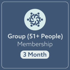 Distribute Access - Group (51+ People) 3 Month Membership